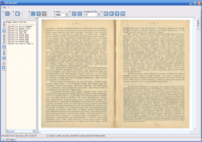 Screenshot of the application DjVuReader - #3
