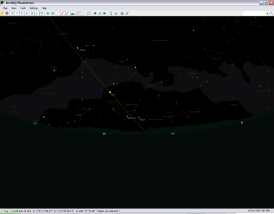 Screenshot of the application AcruSky Planetarium - #2