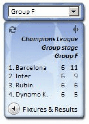 Screenshot of the application UEFA Informer - #2