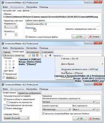 Screenshot of the application ScreenshotMaker - #2