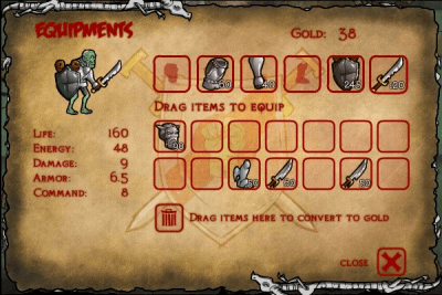 Screenshot of the application Zombie Knight - #4