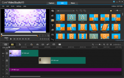 Screenshot of the application VideoStudio Pro - #2