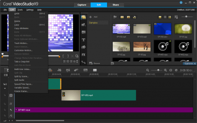 Screenshot of the application VideoStudio Pro - #3