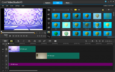 Screenshot of the application VideoStudio Pro - #7