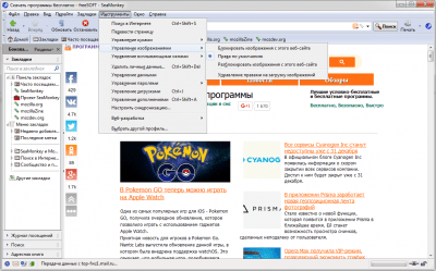 Screenshot of the application SeaMonkey - #3
