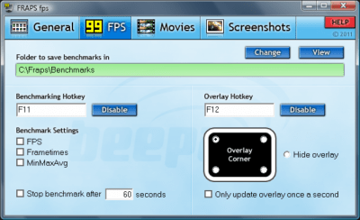 Screenshot of the application Fraps - #2