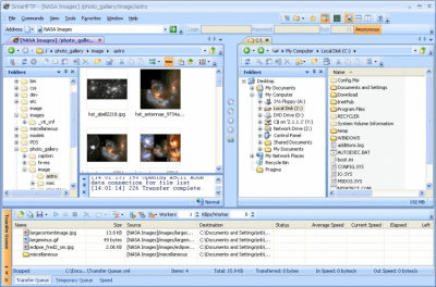 Screenshot of the application SmartFTP - #3