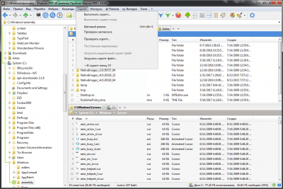 Screenshot of the application XYplorer - #4