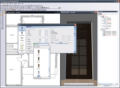 Screenshot of the application Ashampoo 3D CAD Professional - #3