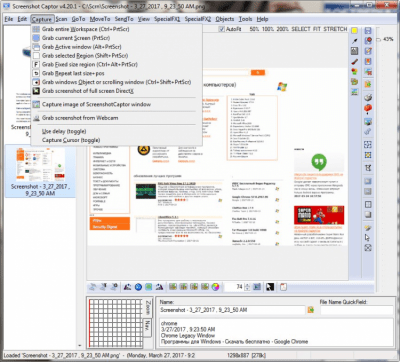 Screenshot of the application Screenshot Captor - #5