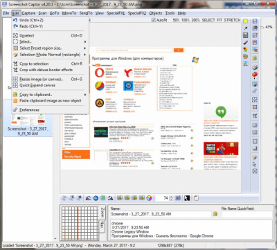 Screenshot of the application Screenshot Captor - #6