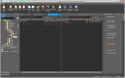 Screenshot of the application UltraCompare - #2