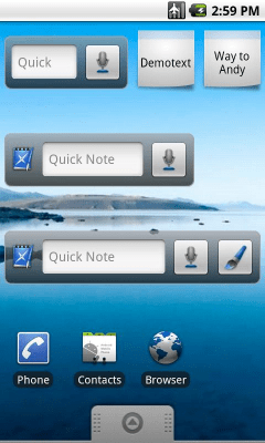 Screenshot of the application Note Everything - #2