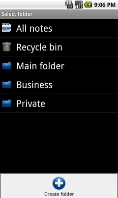 Screenshot of the application Note Everything - #4