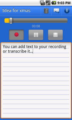 Screenshot of the application Note Everything - #7