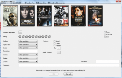 Screenshot of the application EMDB - #2