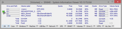 Screenshot of the application System Information Viewer - #6