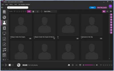 Screenshot of the application Helium Music Manager - #2