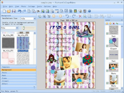 Screenshot of the application Picture Collage Maker Pro - #2