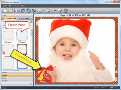 Screenshot of the application Photo Frame Master - #2