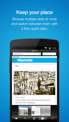 Screenshot of the application Opera Mini 7.6.4 - #2