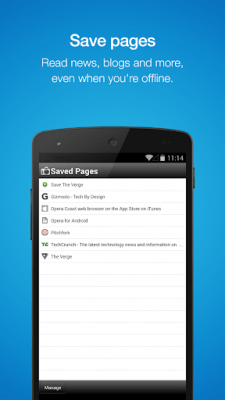 Screenshot of the application Opera Mini 7.6.4 - #3