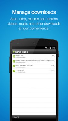 Screenshot of the application Opera Mini 7.6.4 - #5