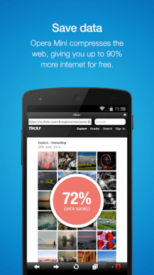 Screenshot of the application Opera Mini 7.6.4 - #6