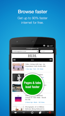 Screenshot of the application Opera Mini 7.6.4 - #8