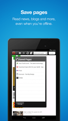 Screenshot of the application Opera Mini 7.6.4 - #10
