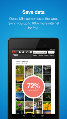 Screenshot of the application Opera Mini 7.6.4 - #12