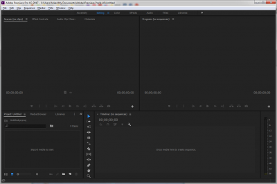 Screenshot of the application Premiere Pro - #1