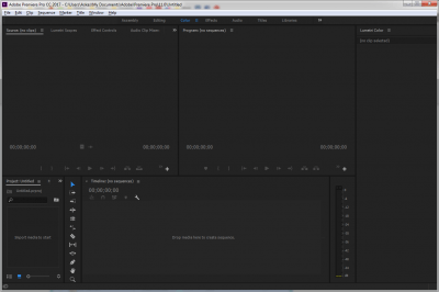Screenshot of the application Premiere Pro - #4