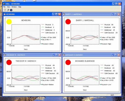 Screenshot of the application VIBio - #4