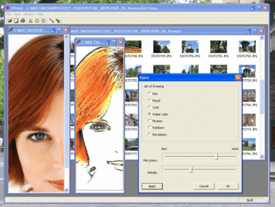 Screenshot of the application VIPaint - #2