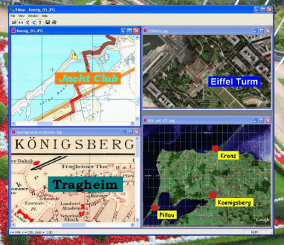 Screenshot of the application VIMap - #2