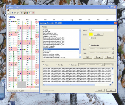 Screenshot of the application VIDay - #2