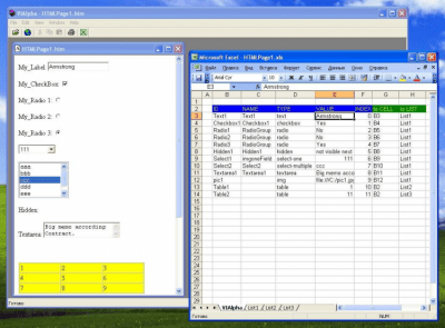 Screenshot of the application VIAlpha - #2