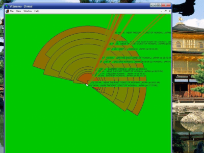 Screenshot of the application VISeismo - #2