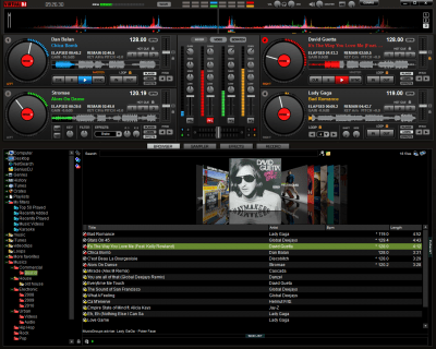 Screenshot of the application VirtualDJ 2018 - #5