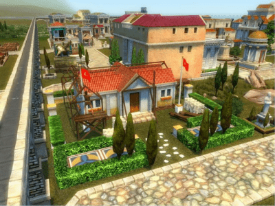 Screenshot of the application Caesar IV - #7