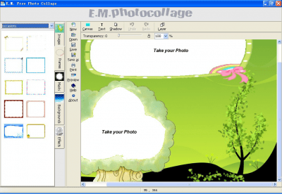 Screenshot of the application Free Photo Collage - #2