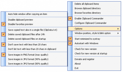 Screenshot of the application Free Clipboard Manager - #2