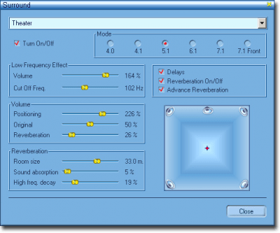 Screenshot of the application AV MP3 Player Morpher - #3