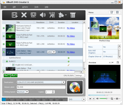 Screenshot of the application Xilisoft Media Toolkit Ultimate - #4