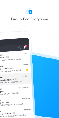 Screenshot of the application Criptext Secure email - #2