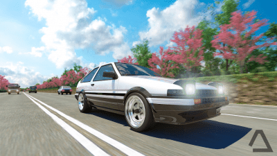 Screenshot of the application Racing simulator in Japan - #3