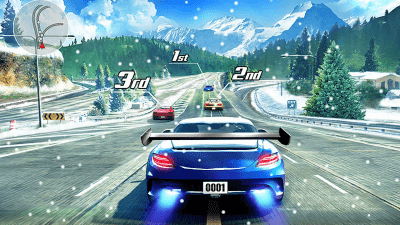Screenshot of the application Street Racing 3D - #1