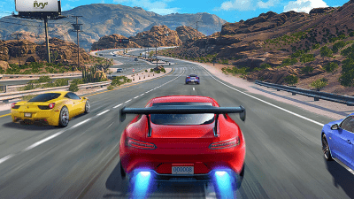 Screenshot of the application Street Racing 3D - #2