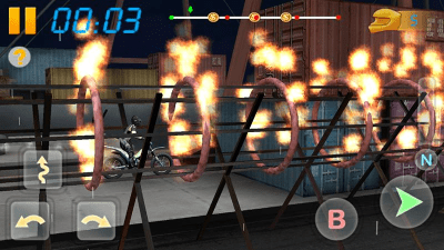 Screenshot of the application Bike Race 3D - Bike - #3